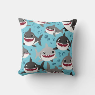 Baby Shark Pillow Kudde