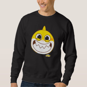 Baby Shark Smiling Lång Ärmad Tröja