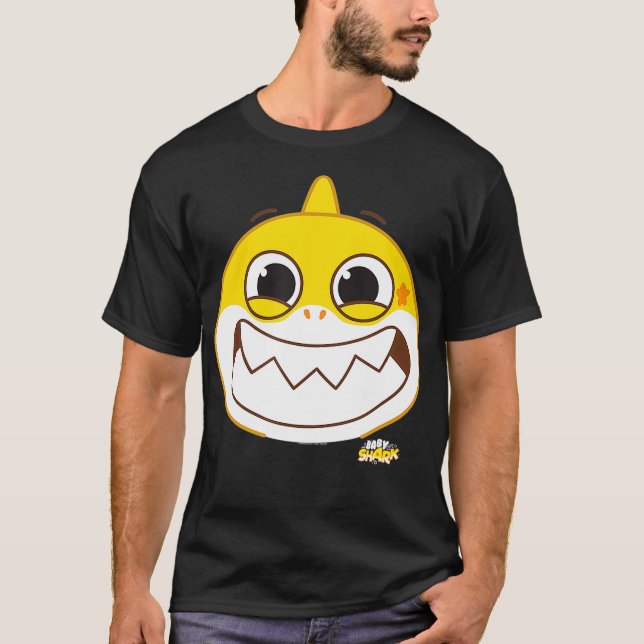 Baby Shark Smiling T Shirt (Framsida)