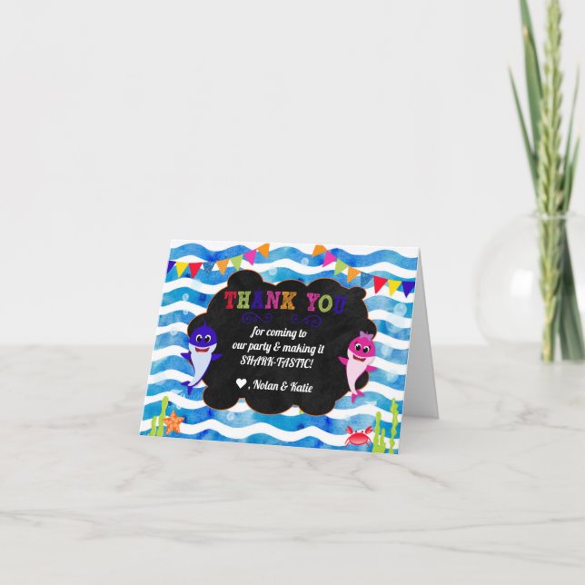 Baby Shark, tack för att du kort flicka och pojkfö (Framsida)