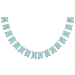 Baby Shark Themed - Happy Birthday Banner Vimplar