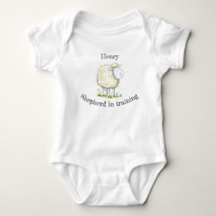 Baby Shepherd Sheep Babygrow T Shirt