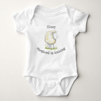 Baby Shepherd Sheep Babygrow T Shirt