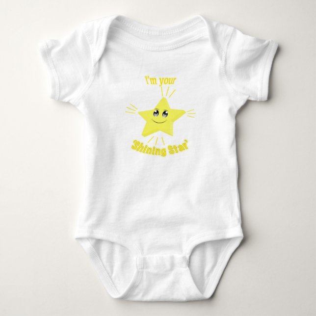 Baby Shining Star Tee Shirt (Framsida)