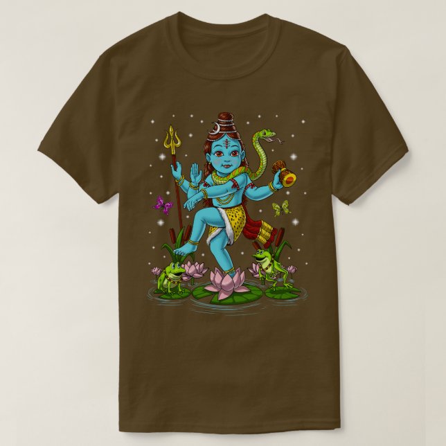 Baby Shiva Nataraja T Shirt (Design framsida)