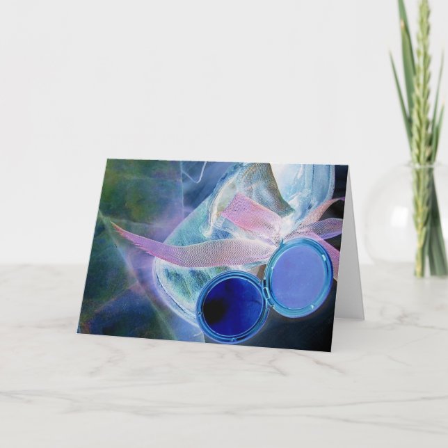 Baby Shoe Art Kort (Framsida)