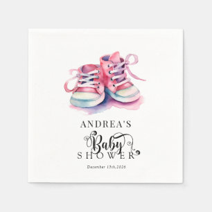 Baby Shoes   Barnskor för Rosa Pappersservett