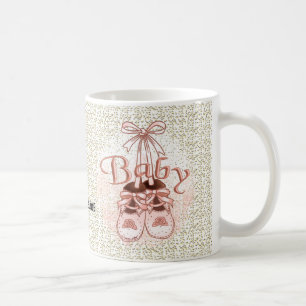 Baby Shoes Flicka Mugg