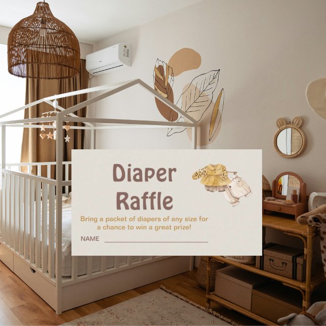 Baby Shoes Twillingars Baby Shower Diaper Raffle Tilläggskort (Skapare uppladdad)