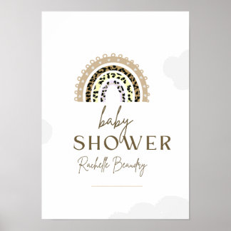 Baby Shower Affisch | Söt Baby Shower