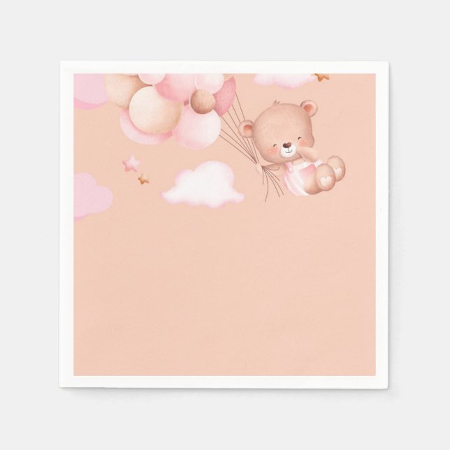 BABY SHOWER-ANBUDSINFORDRAN PAPPERSSERVETT (Framsidan)