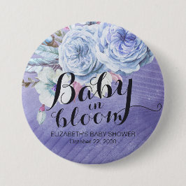 Baby Shower Baby i Bloom Boho Flowers Knapp