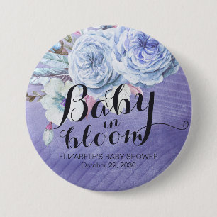 Baby Shower Baby i Bloom Boho Flowers Knapp