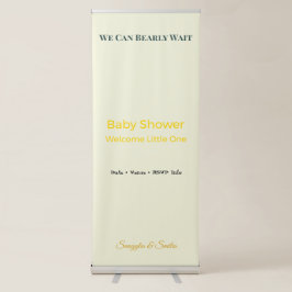 Baby Shower Banner | Bearly Waiting Joy