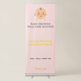 Baby Shower Banner | Framtida Mamman Firar