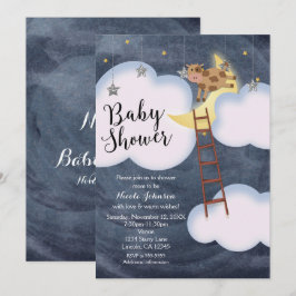 Baby Shower Berättelsebok Barnkammarböcker Inbjudn Inbjudningar