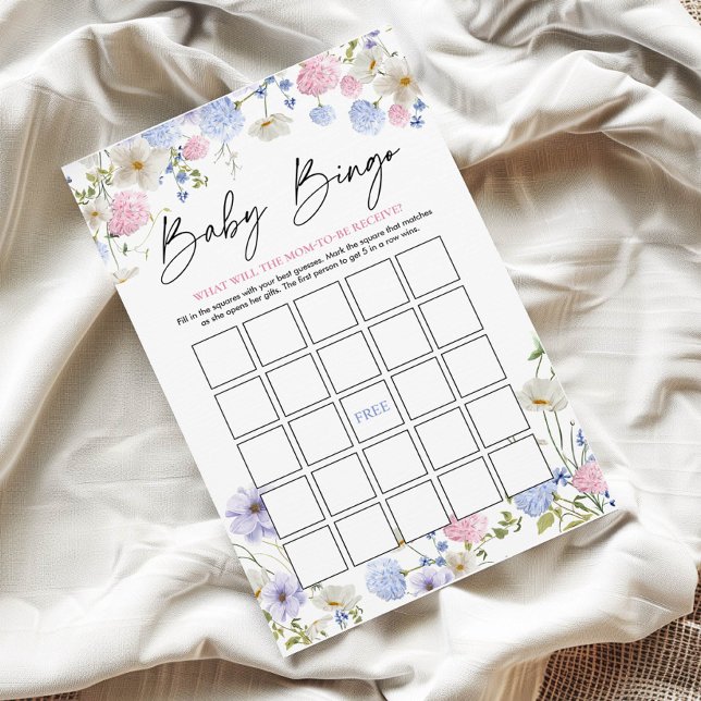Baby Shower Bingo Game (Skapare uppladdad)