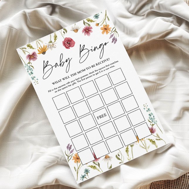 Baby Shower Bingo Game (Skapare uppladdad)