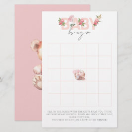 Baby Shower Bingo Game Baby Basket