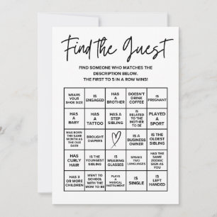 Baby Shower Bingo Kortspel Anteckningskort