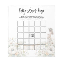 Baby Shower Bingo Spel