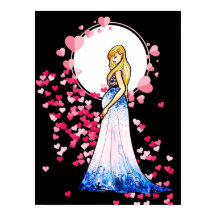 Baby Shower Blonde Dam i Moderskap Long Dress