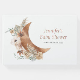 Baby Shower Boho Terracotta Guest Bok