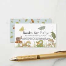 Baby Shower Bok Önskelista för små insekter