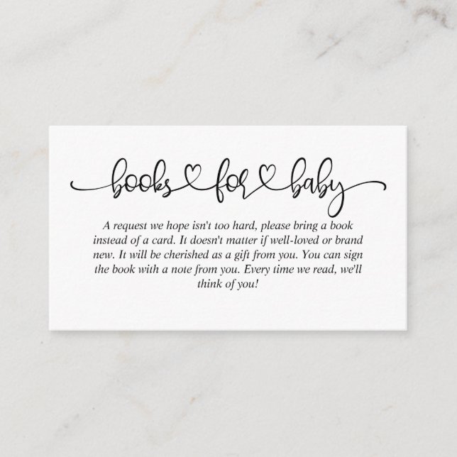 Baby Shower Bokar för Baby blue Cloud Hjort Tilläggskort (Framsida)