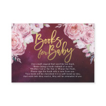 Baby Shower Bokar för Baby / Hämta en bok-begäran