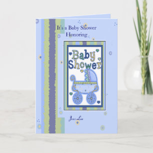 Baby Shower Boy Inbjudan