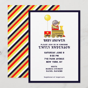 Baby Shower Boy Inbjudningar