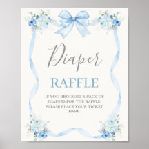 Baby Shower Boy med båge