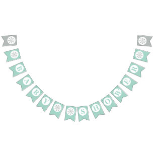 Baby Shower Bunting Flaggor - Boy Babydusch