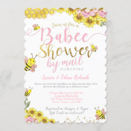 Baby Shower by Mail Bee Inbjudningar