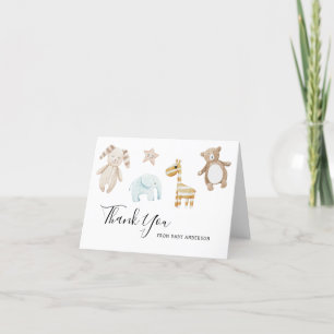 Baby Shower by Mail Leksak Tack Kort