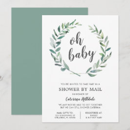 Baby Shower by Mail Oh Baby Gender Neutral Inbjudningar