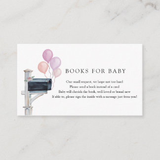 Baby Shower by Mail Send a Bok Tilläggskort