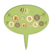 Baby Shower Cake Topper