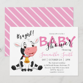 Baby Shower Cow Girl Meddelande