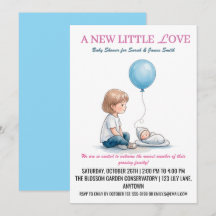Baby Shower En Ny Liten Kärlek (Syskon)