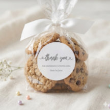Baby Shower Favor Klistermärke Tack Klistermärke