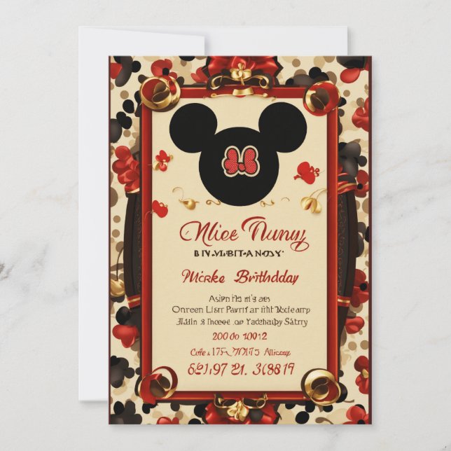 Baby Shower Firande Inbjudningar (Framsida)