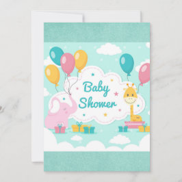 Baby Shower Firande Inbjudningar