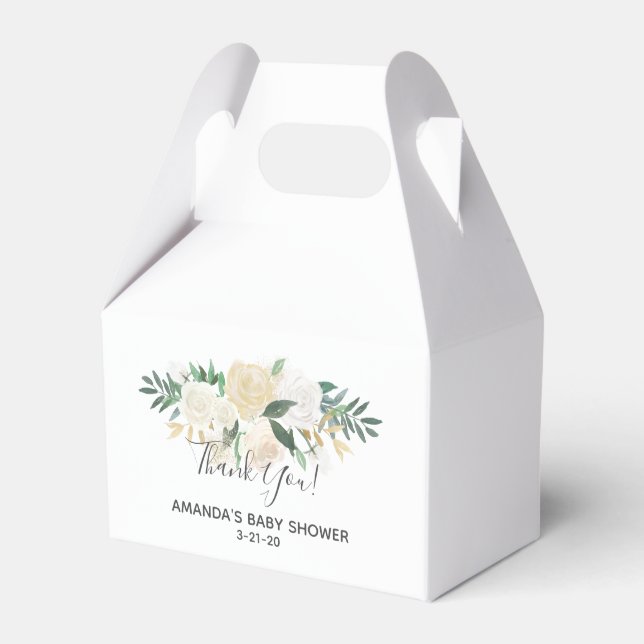 Baby Shower Flowers Presentaskar (Framsidan Sidan)