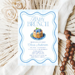 Baby Shower för Blueberry Baby Brunch Inbjudningar