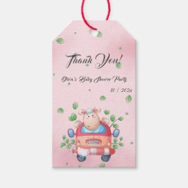 Baby Shower för Cute Baby Lamb Presentetikett