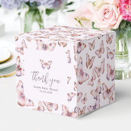 Baby Shower for Cute Lila and Rosa Butterfly Presentaskar