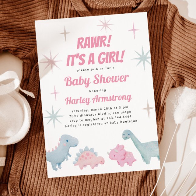 Baby Shower för flicka-doktor Inbjudningar (Skapare uppladdad)