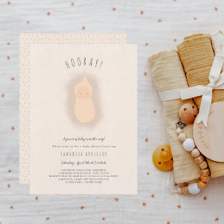 Baby Shower för gender för liten neutralt Inbjudningar